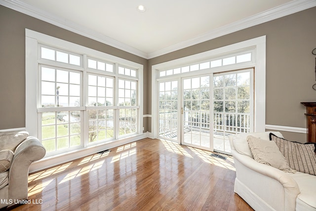 1401 Ladnier Rd, Gautier, MS 39553 - sunroom / solarium with visible vents