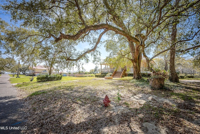 1401 Ladnier Rd, Gautier, MS 39553 - view of yard