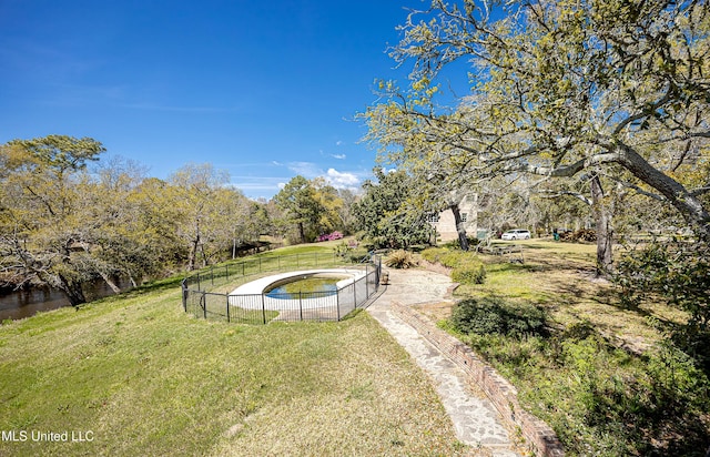 1401 Ladnier Rd, Gautier, MS 39553 - view of yard featuring fence