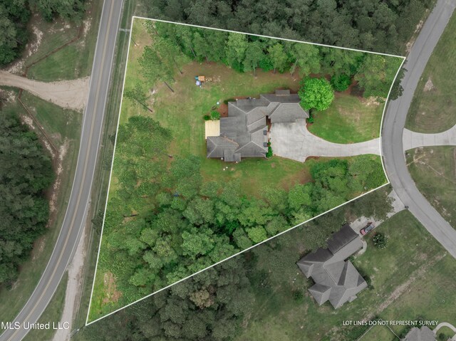 10 Magnolia Crossing Rd, Sumrall, MS 39482 - view of property location with property boundaries highlighted