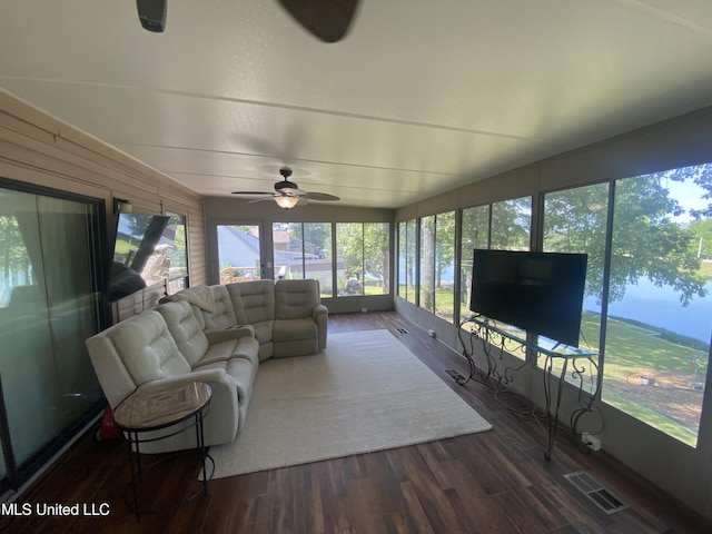 4858 Victoria Dr, Nesbit, MS 38651 - sunroom / solarium featuring wood finished floors
