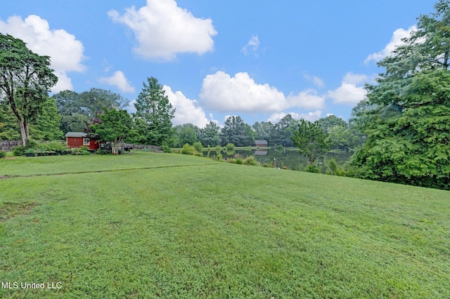 8140 Hunters Hill Cv, Olive Branch, MS 38654 - view of grassy yard featuring view of wooded area