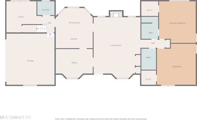 8140 Hunters Hill Cv, Olive Branch, MS 38654 - property floor plan