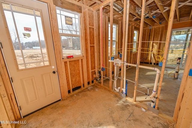 miscellaneous room with plenty of natural light