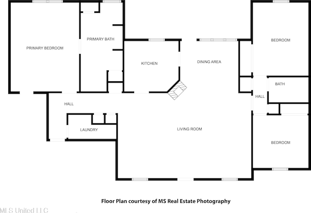 1317 Rosemont Dr, Gautier, MS 39553 - floor plan / room layout