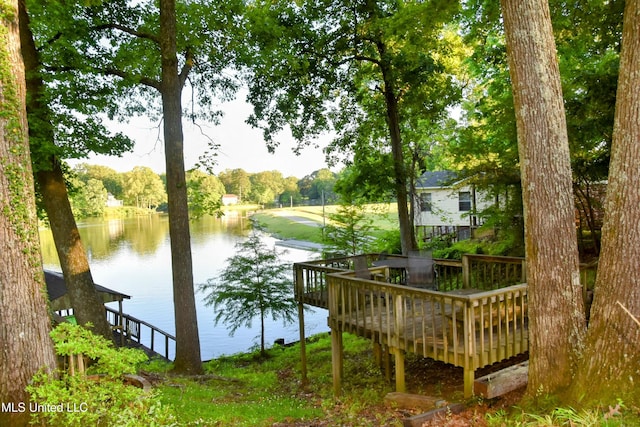 10991 High Rd, Hernando, MS 38632 - dock area with a water view