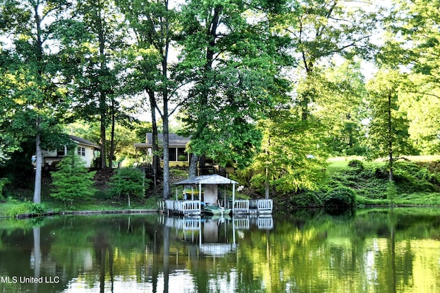 10991 High Rd, Hernando, MS 38632 - dock featuring a water view