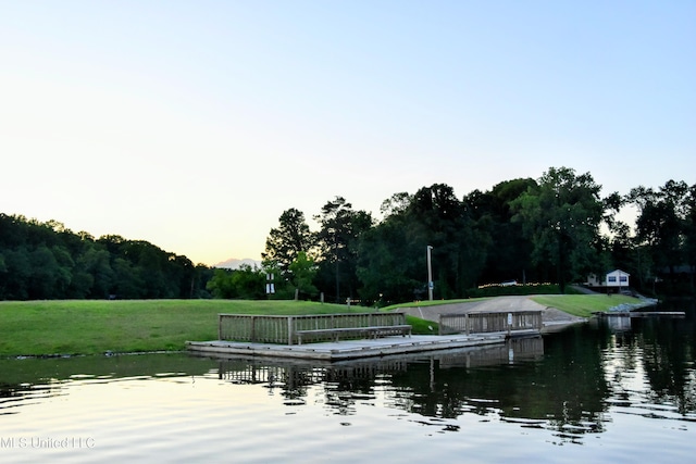 10991 High Rd, Hernando, MS 38632 - view of community featuring a water view and a boat ramp