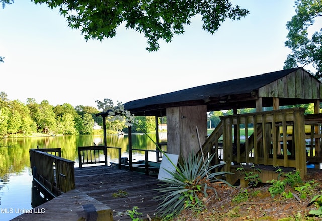 10991 High Rd, Hernando, MS 38632 - dock with a water view