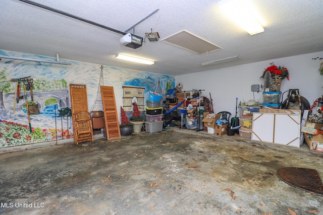 697 Country Place Dr, Pearl, MS 39208 - garage featuring a garage door opener