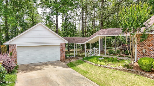 697 Country Place Dr, Pearl, MS 39208 - view of yard with view of wooded area