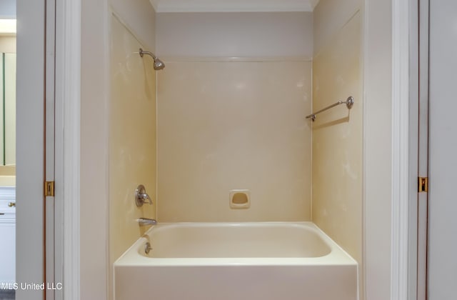 bathroom featuring shower / bathtub combination