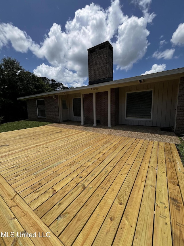 12 Bayou View Dr, Gulfport, MS 39507 - view of wooden deck