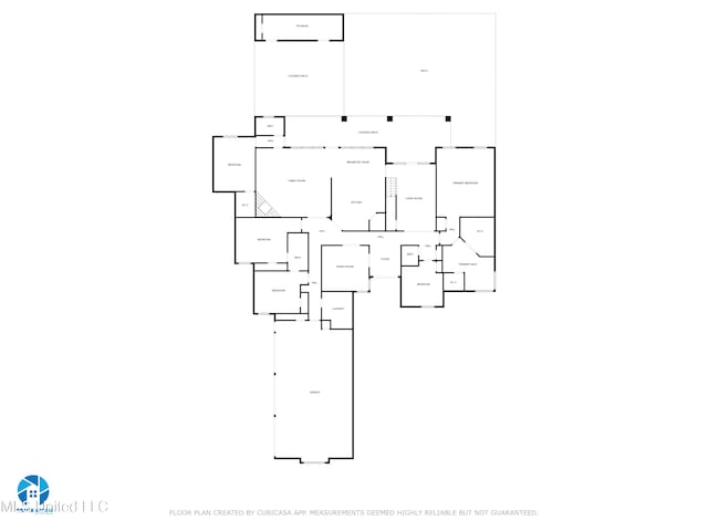 41 C G Evans Rd, Wiggins, MS 39577 - floor plan