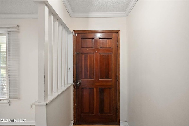 244 Massey Cir, Carthage, MS 39051 - doorway to outside with crown molding