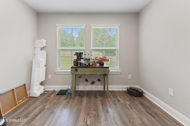 14172 Debra Barbee Ct, Gulfport, MS 39503 - miscellaneous room featuring wood finished floors and baseboards