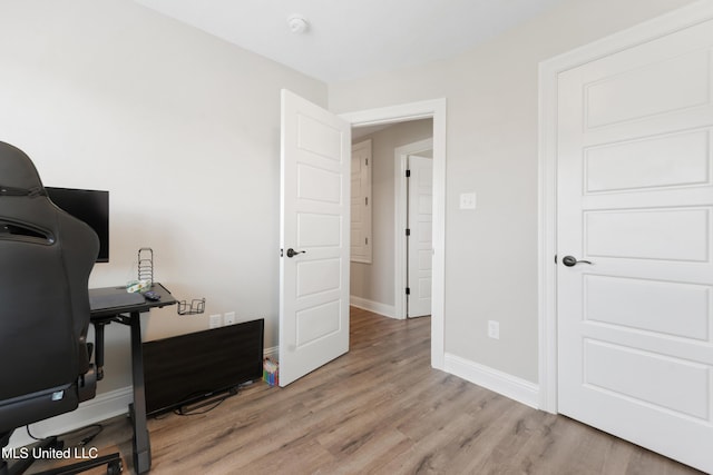 14172 Debra Barbee Ct, Gulfport, MS 39503 - office space with light wood-type flooring and baseboards