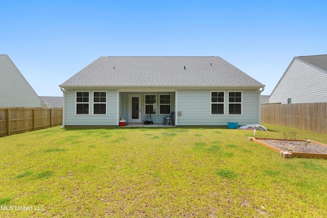 14172 Debra Barbee Ct, Gulfport, MS 39503 - rear view of house featuring a garden