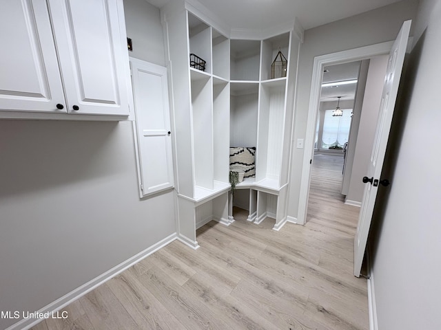 106 Ole Duke Dr, Brandon, MS 39042 - mudroom featuring light wood finished floors and baseboards
