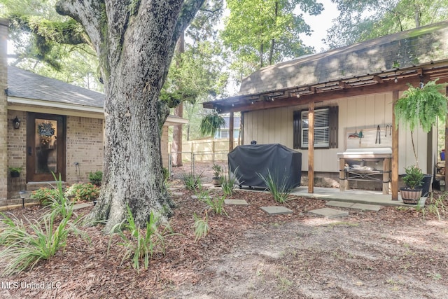 8707 Pine Ridge Ct, Diamondhead, MS 39525 - view of yard