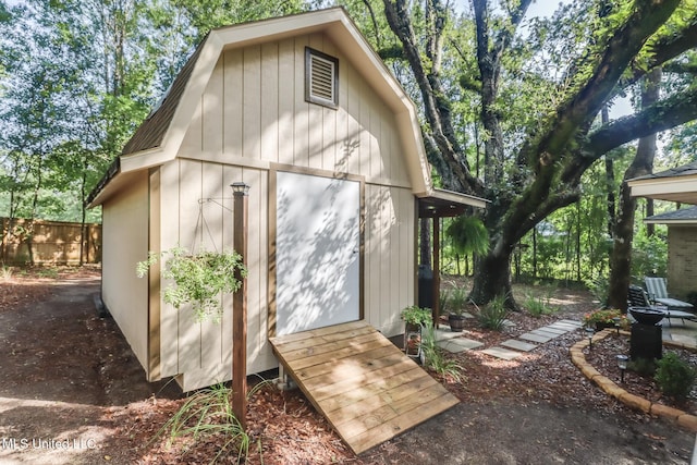 8707 Pine Ridge Ct, Diamondhead, MS 39525 - view of shed