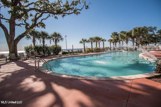 2230 Beach Dr Unit 808, Gulfport, MS 39507 - pool with a patio area