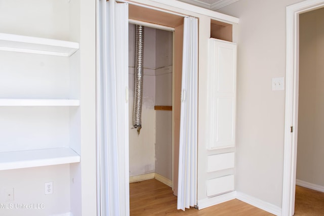 view of closet