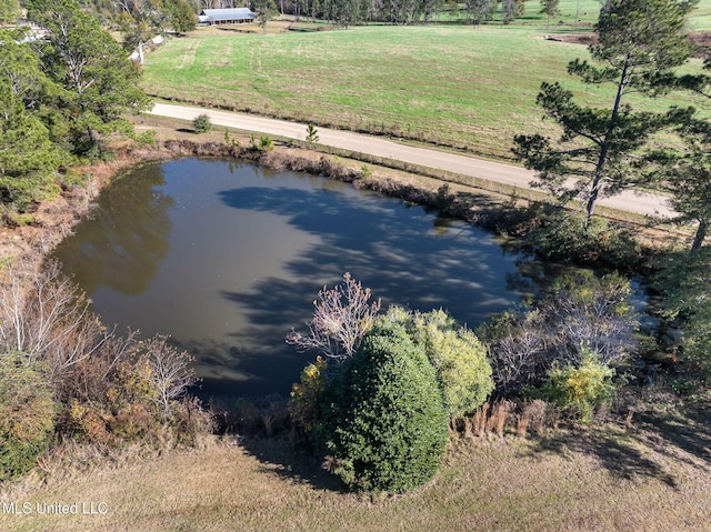 property view of water