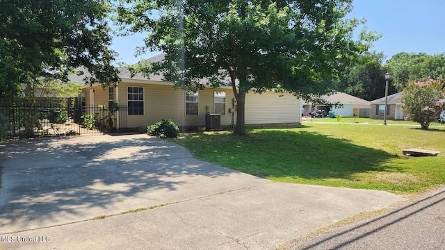 2290 Monica Dr, Gulfport, MS 39507 - obstructed view of property featuring central air condition unit