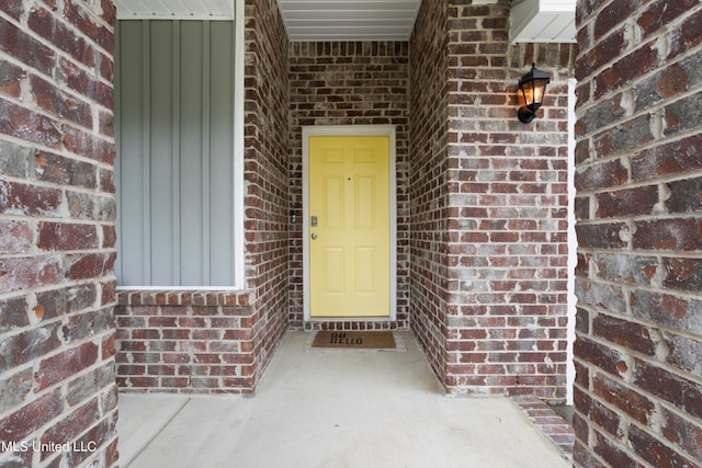 view of entrance to property