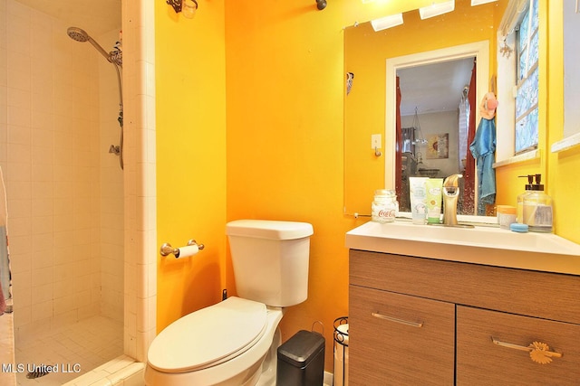 719 Holly Hills Dr, Biloxi, MS 39532 - bathroom with a shower stall and vanity
