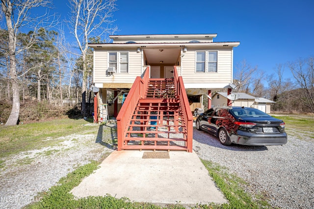 view of front of house