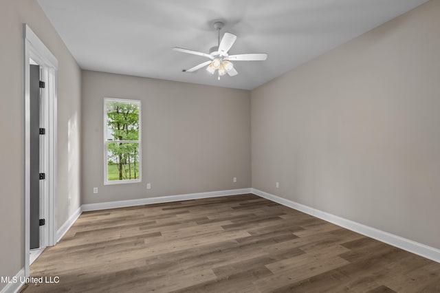 104 Westlake Cir W, Madison, MS 39110 - unfurnished room with wood finished floors and a ceiling fan
