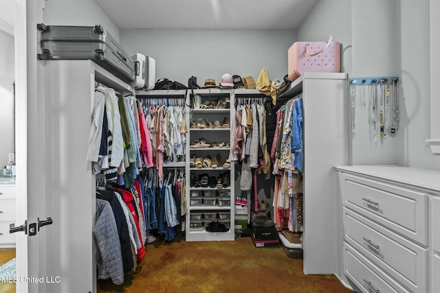 view of spacious closet