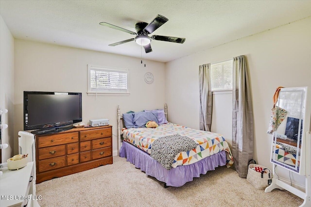12661 Springridge Rd, Terry, MS 39170 - bedroom featuring carpet and ceiling fan