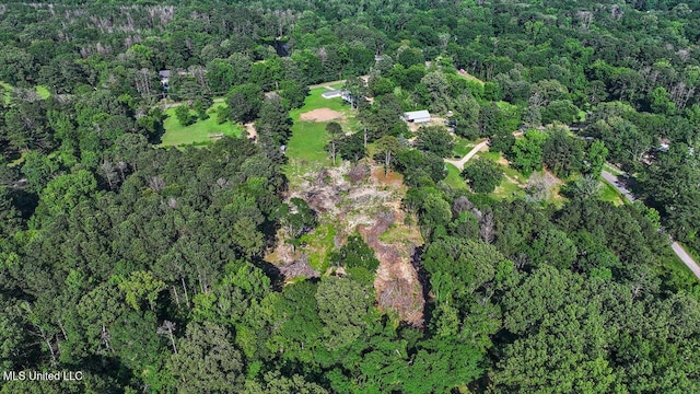 12661 Springridge Rd, Terry, MS 39170 - view of property location with a forest