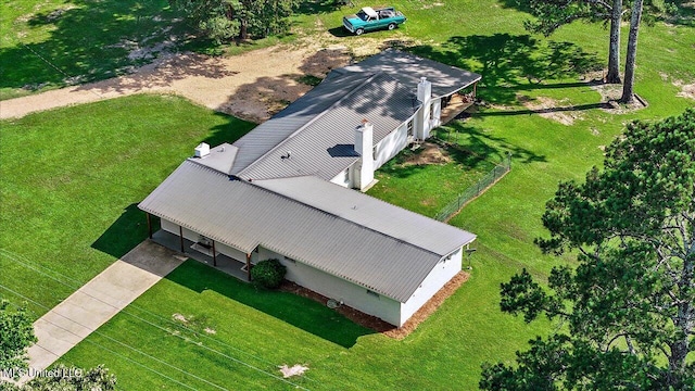 12661 Springridge Rd, Terry, MS 39170 - aerial view of property and surrounding area