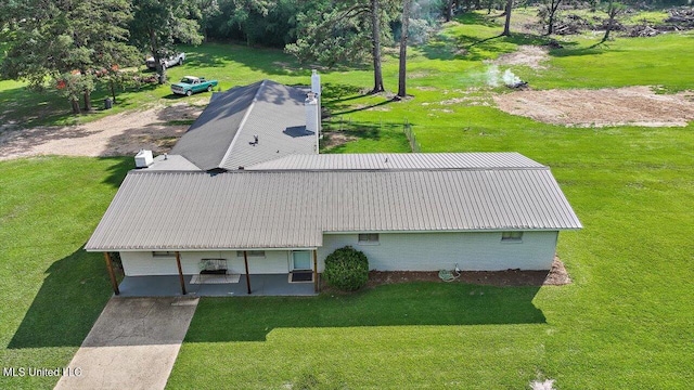 12661 Springridge Rd, Terry, MS 39170 - aerial view of property and surrounding area