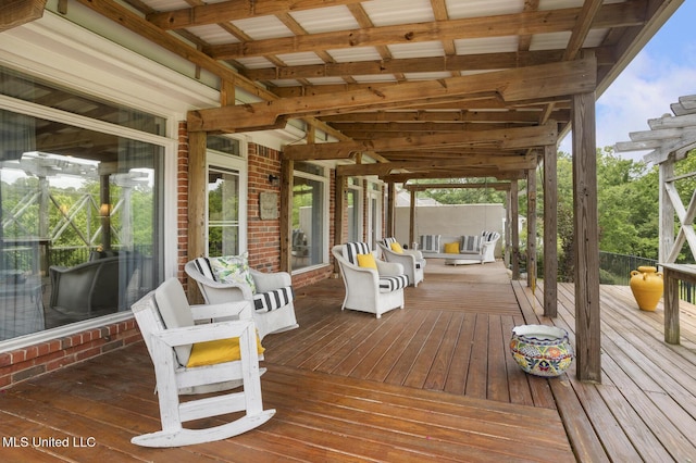 215 Azalea Ct, Brandon, MS 39047 - view of deck