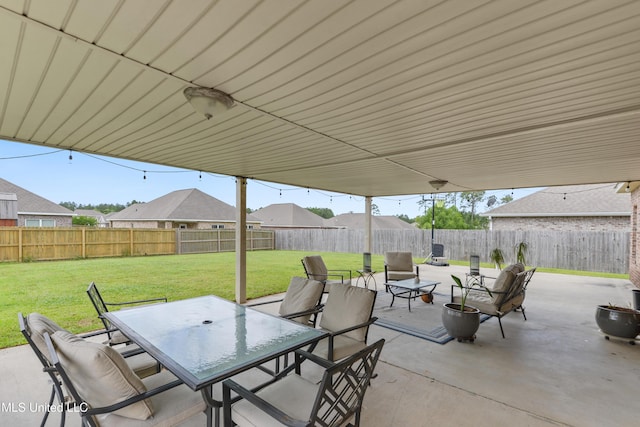 18225 Tulip Cv, Gulfport, MS 39503 - view of patio featuring outdoor dining area