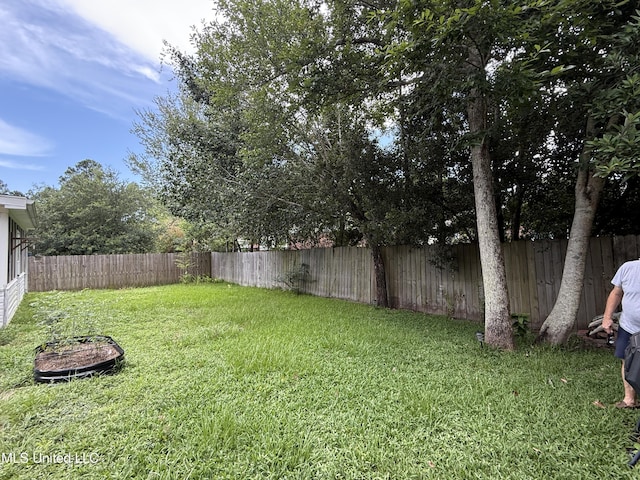 9958 Kahana St, Diamondhead, MS 39525 - view of fenced backyard