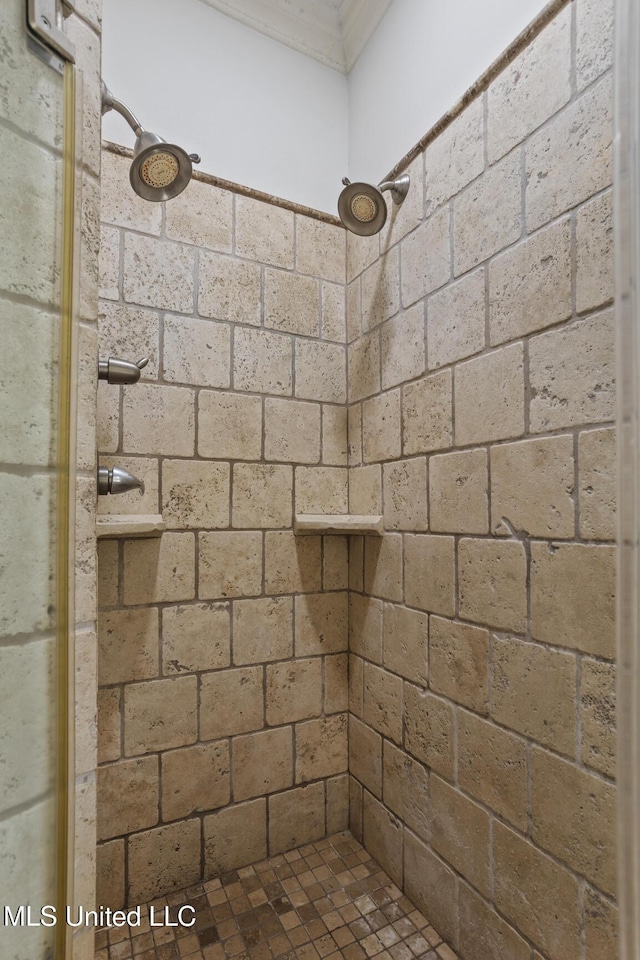 435 Glenway Dr, Jackson, MS 39216 - bathroom with a tile shower