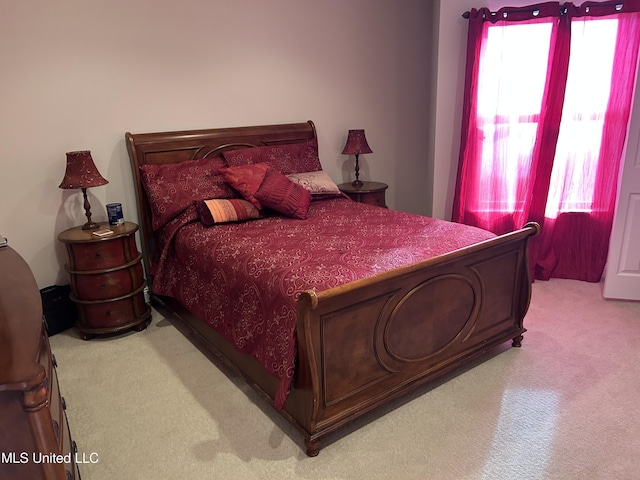 bedroom featuring carpet floors