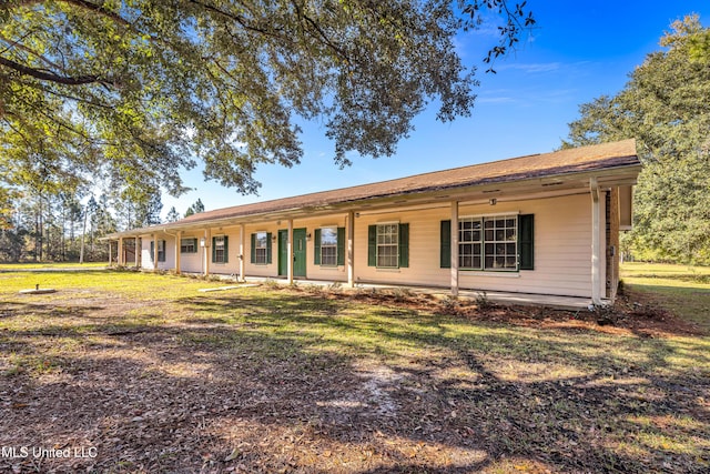 view of back of house