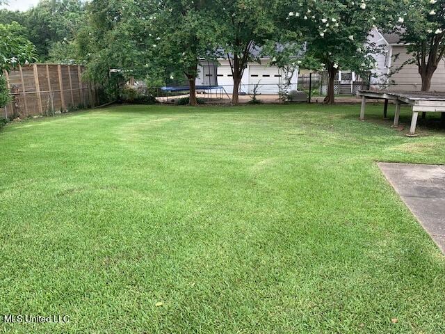 2145 Second St, Natchez, MS 39120 - view of fenced backyard