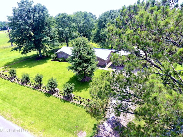 9414 Hillsboro Ludlow Rd, Lena, MS 39094 - overview of rural landscape