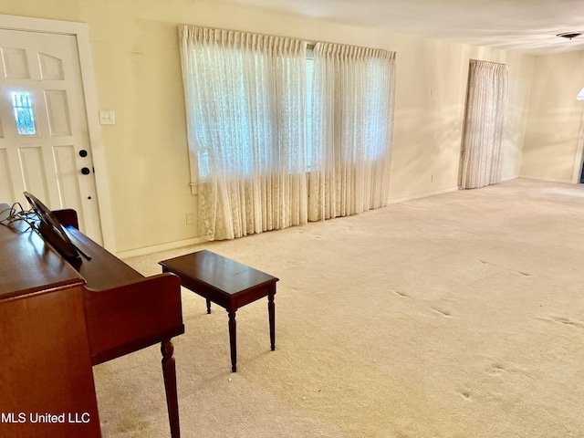4425 Oak Ave, Moss Point, MS 39563 - living area with carpet floors and baseboards