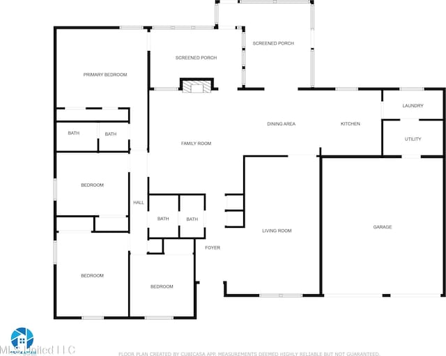 419 Cove Dr, Biloxi, MS 39531 - floor plan