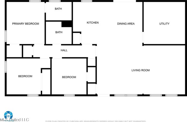1302 Parktown Dr, Ocean Springs, MS 39564 - view of layout