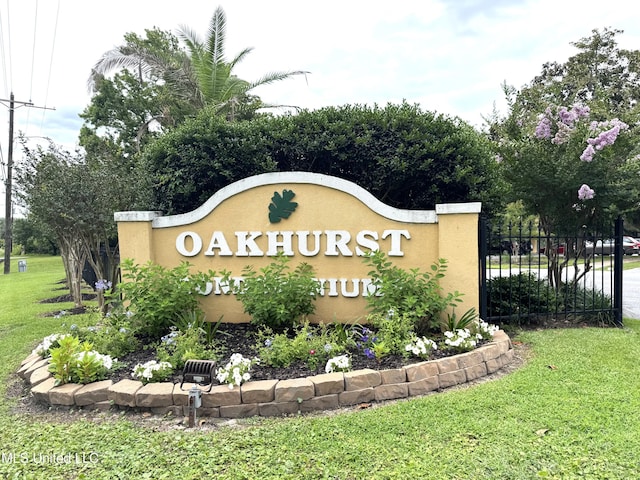 3310 Washington Ave Unit 1315, Pascagoula, MS 39581 - view of community sign